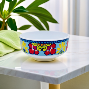 3pcs Melamine Bowl Manufacturer Melamine Fresh Seal Bowl Set With Plastic Cover Serving Bowls