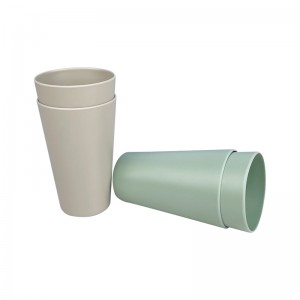 Wholesale Design Plastic with Bamboo Fiber Water Cups Custom Logo Melamine Cup