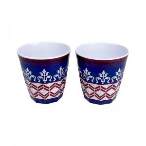 Melamine Home Using Customized Design Plastic Solid Color Party Drinking Cups Octagon Cup