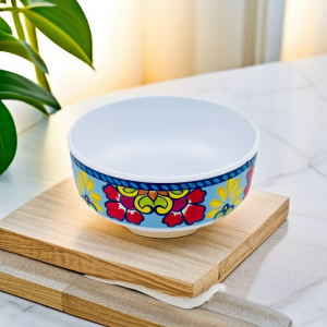 3pcs Melamine Bowl Manufacturer Melamine Fresh Seal Bowl Set With Plastic Cover Serving Bowls