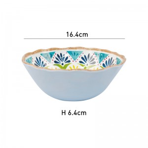 bespoke white private label Melamine bowl custom Melamine bowl