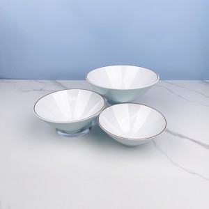 Hot sale 10/11/12 inch round 100% melamine serving bowl melamine bowl for restaurant