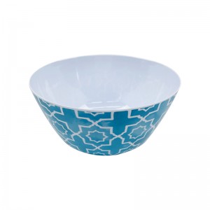 Factory direct personalized print melamine salad bowl with logo