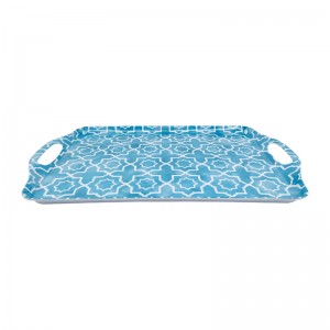 Most popular melamine tray serving melamine serving tray with handles melamine tray in china