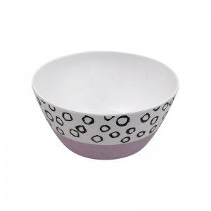 Factory Supplier custom support plastic salad bowl melamine 6 7 8 9 inch soup bowl salad bowls