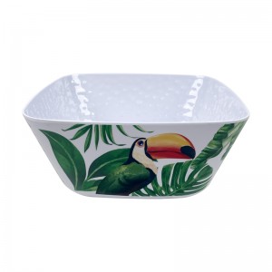 High quality Square Melamine Plastic Mixing Ramen Bowl