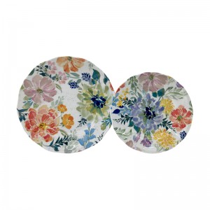 Factory wholesale tableware cake dish wedding melamine kitchen nordic dinner plates