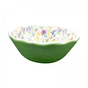 Amazon Hot Seller Wheat Straw Plastic Bowls Kitchen Fruit Rice Bowl Restaurant Noodle Soup Bowl