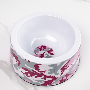 Pet cutlery Melamine dish dog food bowl pet food bowl cat food dog bowl