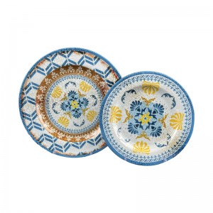 Classic Design High Quality Unbreakable Melamine Dishes And Plates For Picnic Home